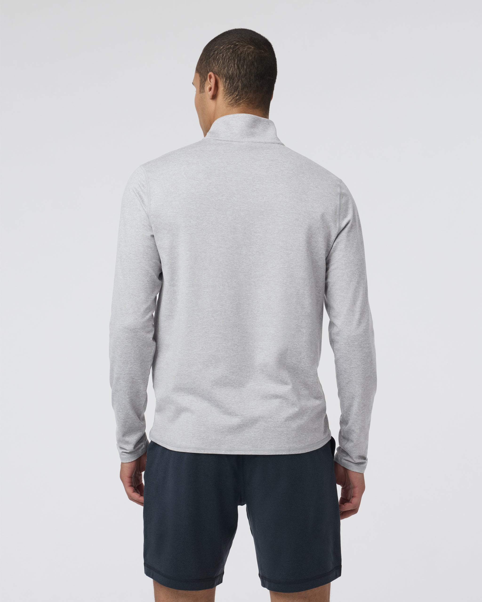Vuori Ponto 1/2 Zip Mock Neck