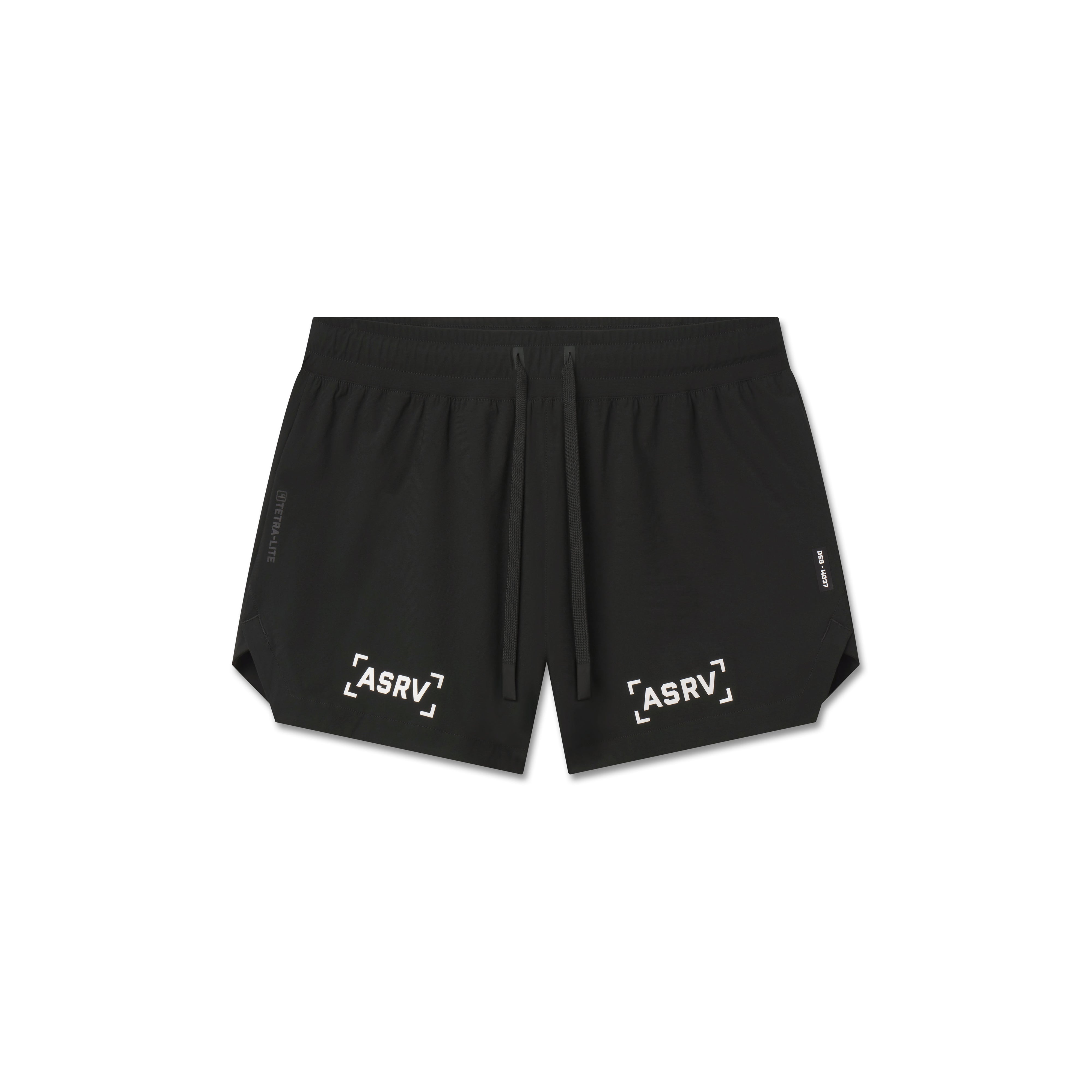 W037. Tetra-Lite® Linerless Short - Black "Bracket"