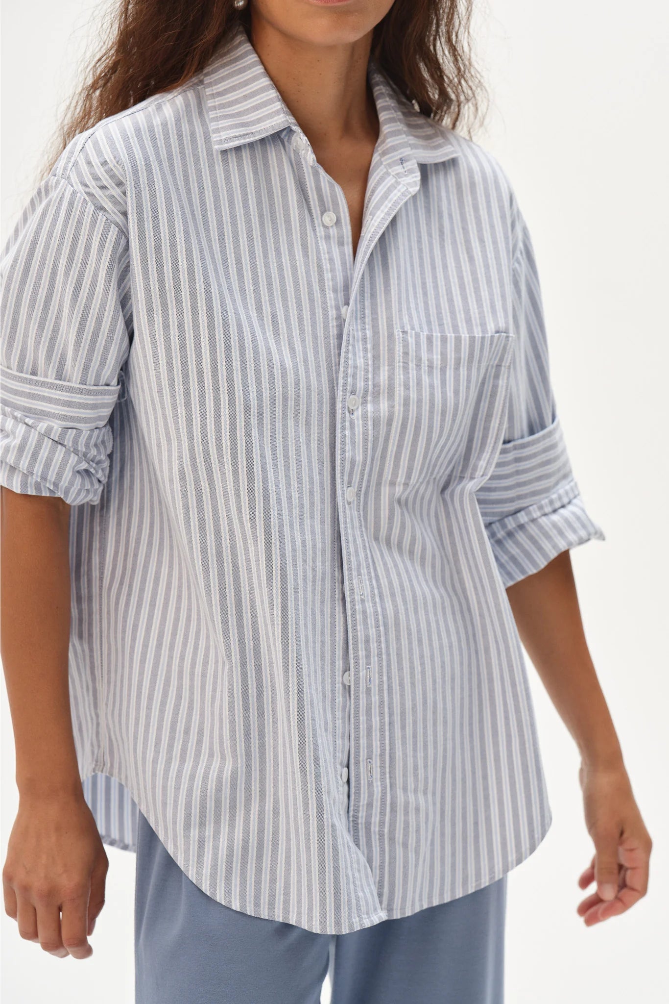 Donni The Oxford Stripe Shirt